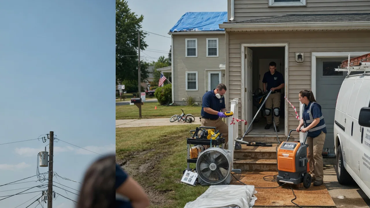 Water Damage Repair in Peck, MI near me